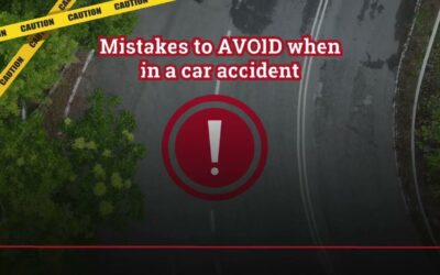 Mistakes to avoid after a car accident