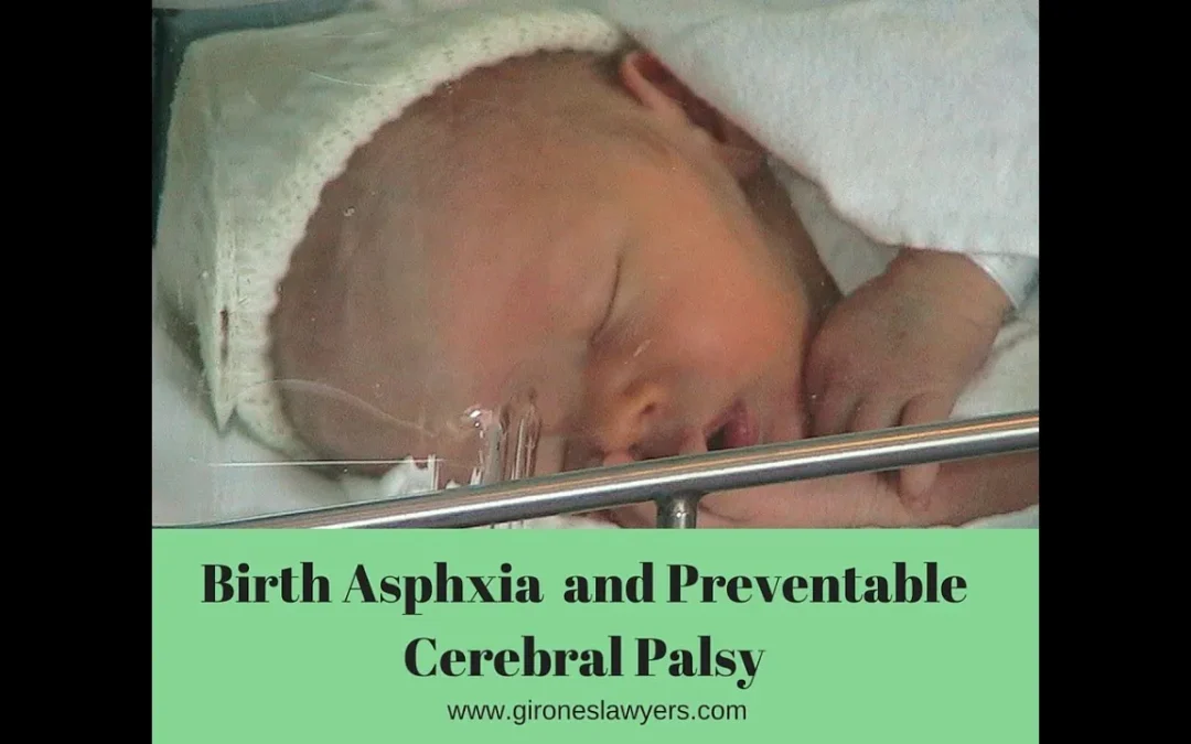 How oxygen deprivation at birth can cause Cerebral Palsy